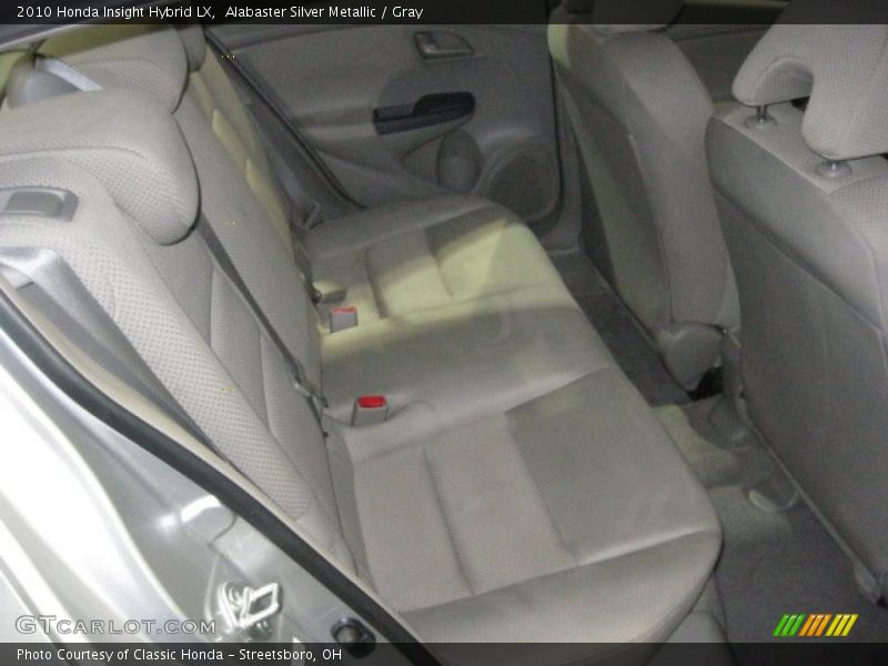 Alabaster Silver Metallic / Gray 2010 Honda Insight Hybrid LX