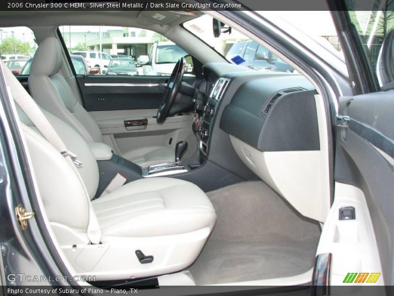 Silver Steel Metallic / Dark Slate Gray/Light Graystone 2006 Chrysler 300 C HEMI