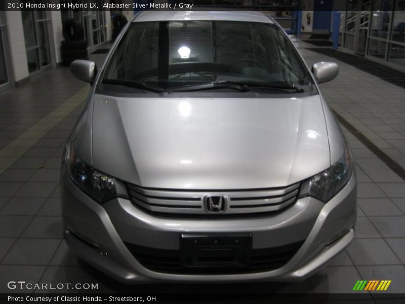 Alabaster Silver Metallic / Gray 2010 Honda Insight Hybrid LX