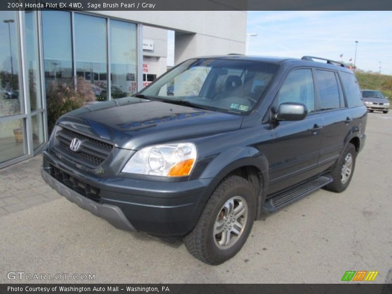 Sage Brush Pearl / Gray 2004 Honda Pilot EX 4WD