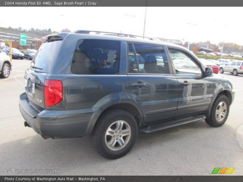 Sage Brush Pearl / Gray 2004 Honda Pilot EX 4WD