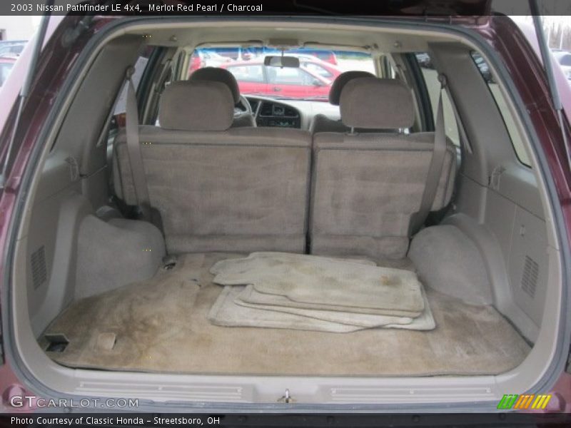 Merlot Red Pearl / Charcoal 2003 Nissan Pathfinder LE 4x4