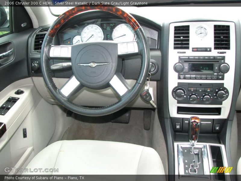 Silver Steel Metallic / Dark Slate Gray/Light Graystone 2006 Chrysler 300 C HEMI