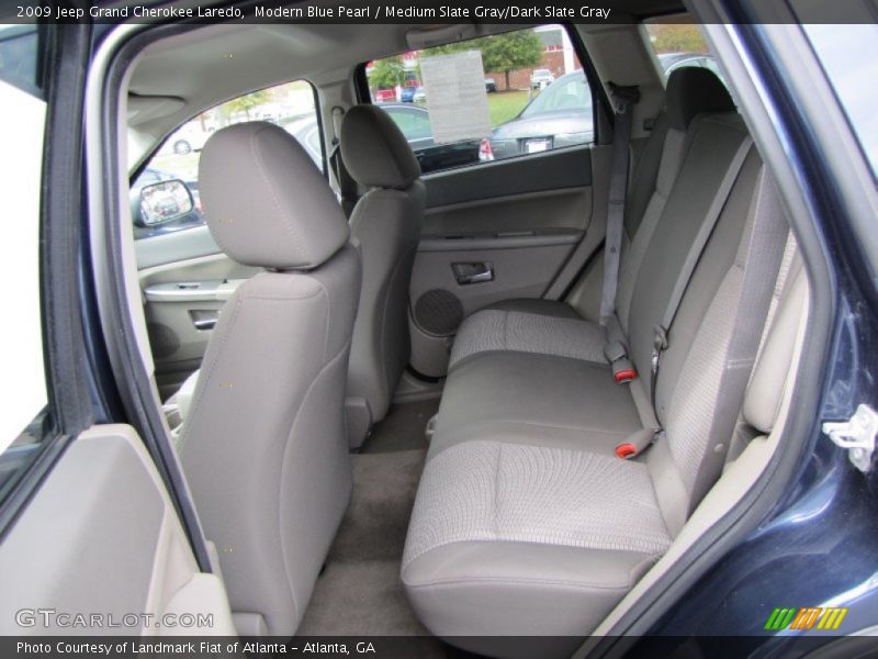 Modern Blue Pearl / Medium Slate Gray/Dark Slate Gray 2009 Jeep Grand Cherokee Laredo
