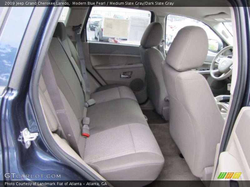 Modern Blue Pearl / Medium Slate Gray/Dark Slate Gray 2009 Jeep Grand Cherokee Laredo