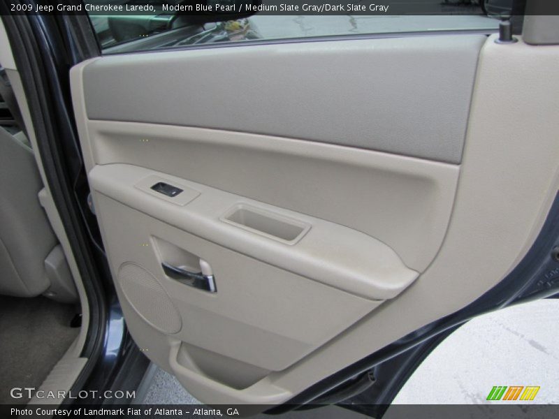 Modern Blue Pearl / Medium Slate Gray/Dark Slate Gray 2009 Jeep Grand Cherokee Laredo