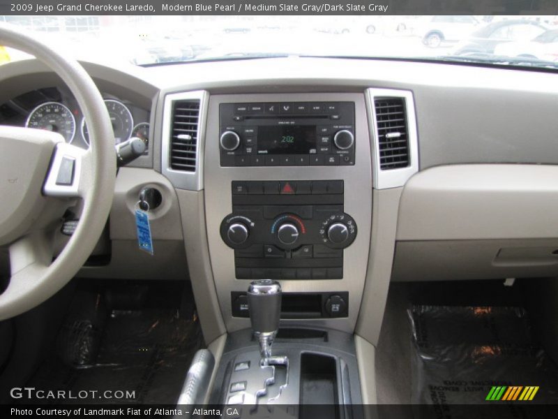Modern Blue Pearl / Medium Slate Gray/Dark Slate Gray 2009 Jeep Grand Cherokee Laredo