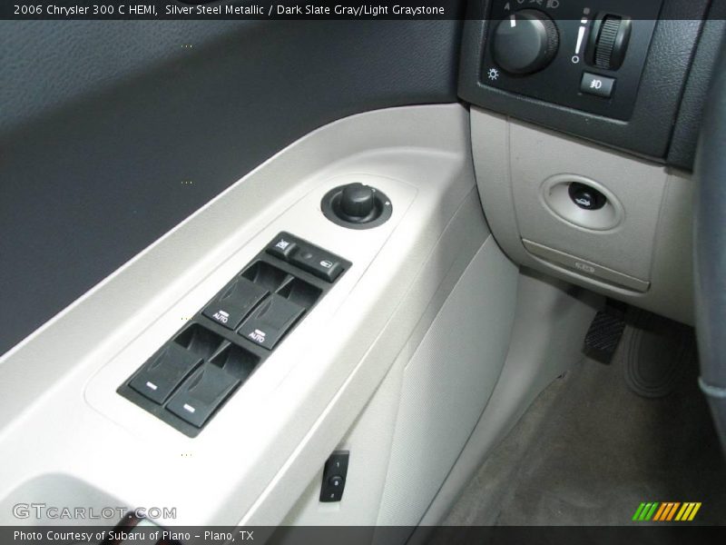 Silver Steel Metallic / Dark Slate Gray/Light Graystone 2006 Chrysler 300 C HEMI