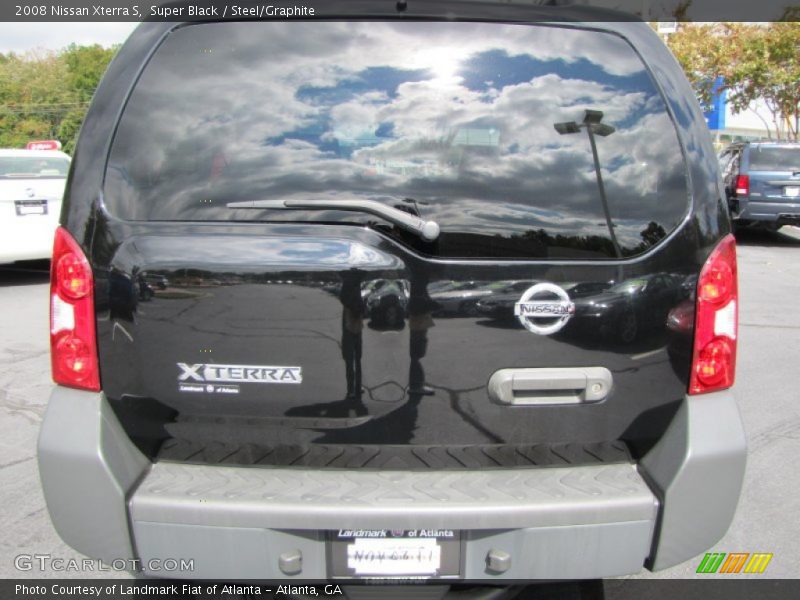 Super Black / Steel/Graphite 2008 Nissan Xterra S