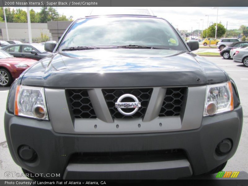 Super Black / Steel/Graphite 2008 Nissan Xterra S