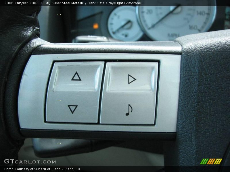 Silver Steel Metallic / Dark Slate Gray/Light Graystone 2006 Chrysler 300 C HEMI