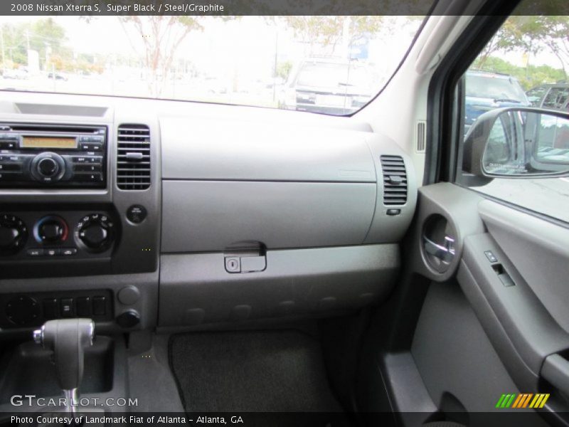 Super Black / Steel/Graphite 2008 Nissan Xterra S
