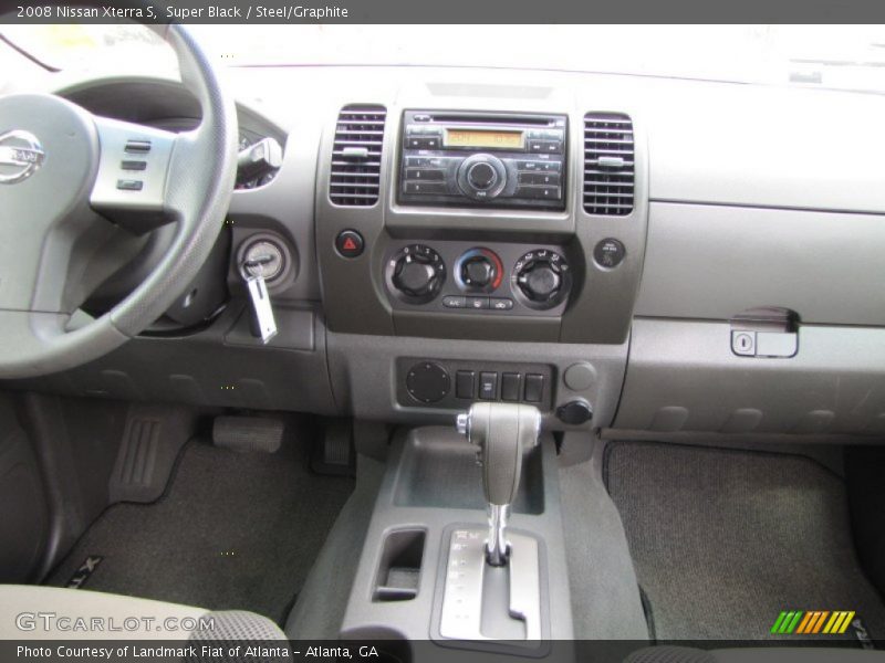 Super Black / Steel/Graphite 2008 Nissan Xterra S