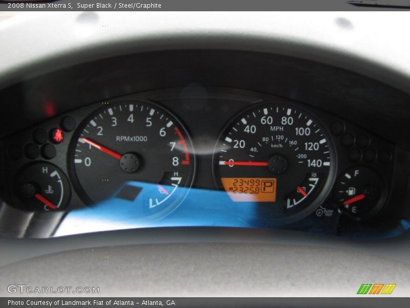 Super Black / Steel/Graphite 2008 Nissan Xterra S
