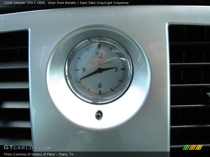 Silver Steel Metallic / Dark Slate Gray/Light Graystone 2006 Chrysler 300 C HEMI