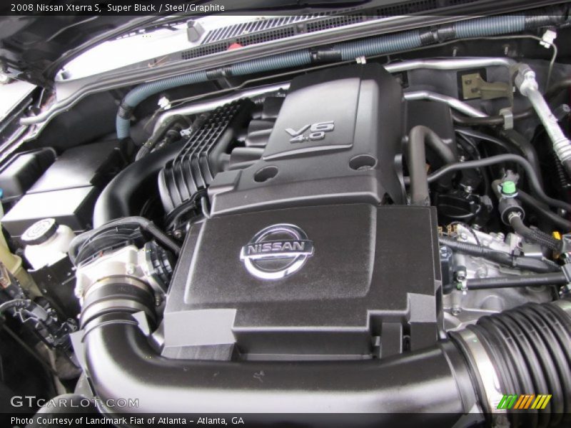 Super Black / Steel/Graphite 2008 Nissan Xterra S