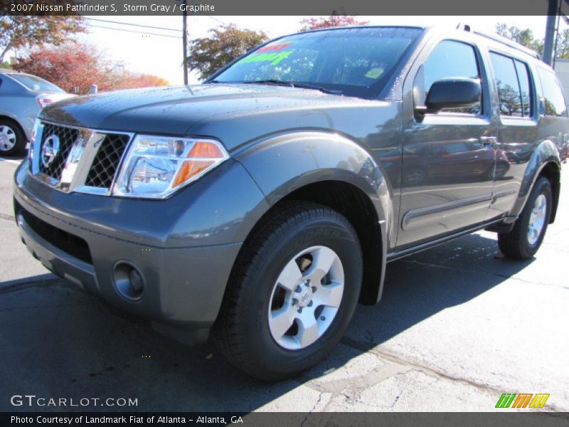 Storm Gray / Graphite 2007 Nissan Pathfinder S