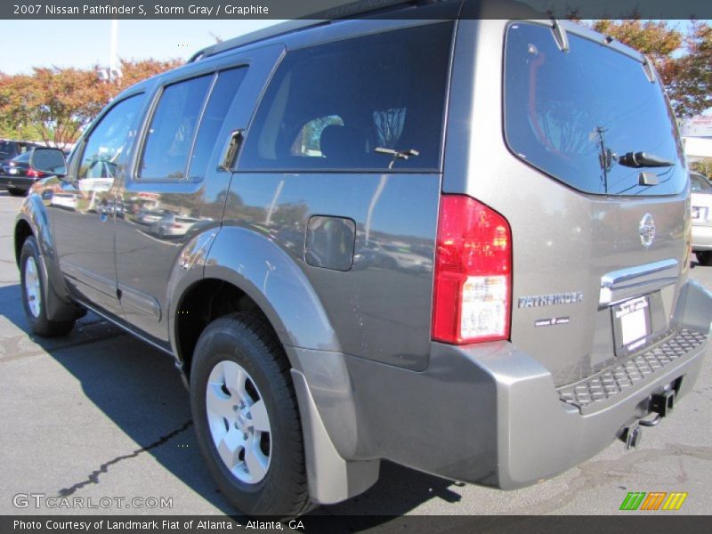 Storm Gray / Graphite 2007 Nissan Pathfinder S