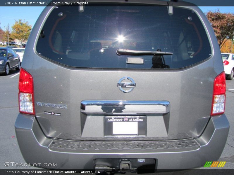 Storm Gray / Graphite 2007 Nissan Pathfinder S