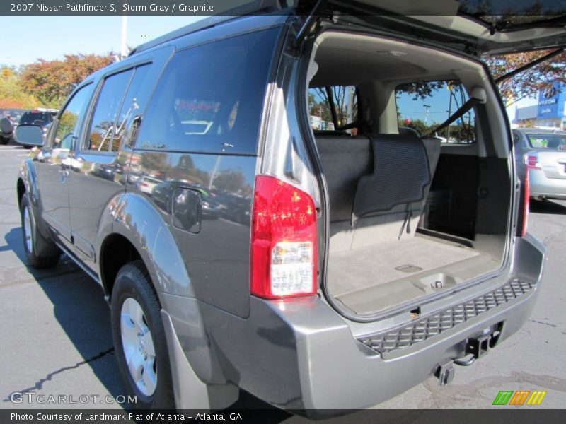 Storm Gray / Graphite 2007 Nissan Pathfinder S