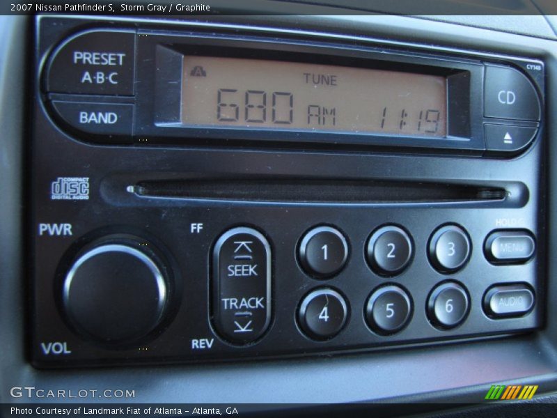 Storm Gray / Graphite 2007 Nissan Pathfinder S