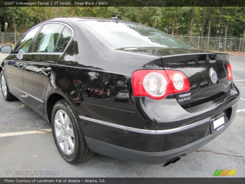 Deep Black / Black 2007 Volkswagen Passat 2.0T Sedan