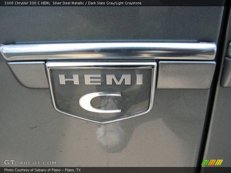 Silver Steel Metallic / Dark Slate Gray/Light Graystone 2006 Chrysler 300 C HEMI