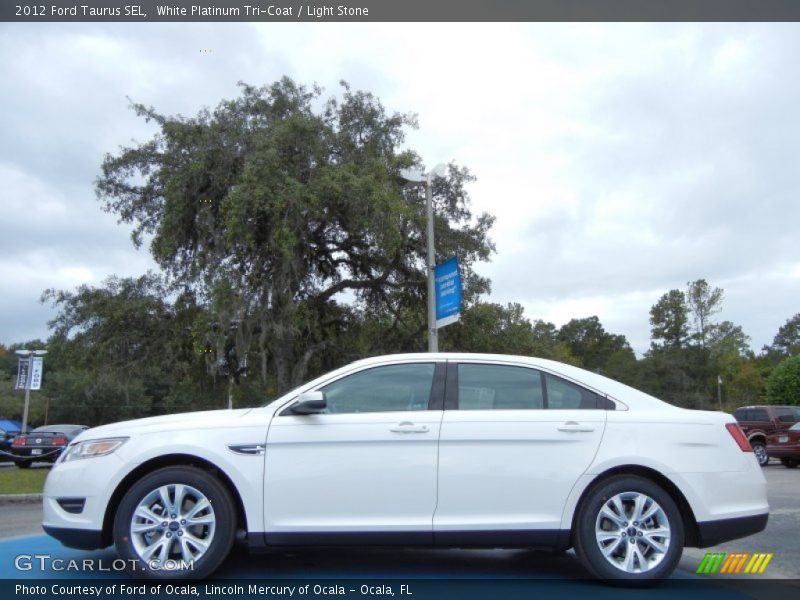  2012 Taurus SEL White Platinum Tri-Coat