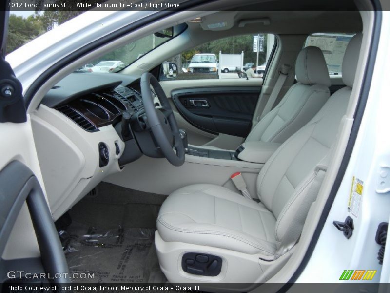  2012 Taurus SEL Light Stone Interior