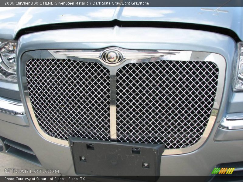 Silver Steel Metallic / Dark Slate Gray/Light Graystone 2006 Chrysler 300 C HEMI