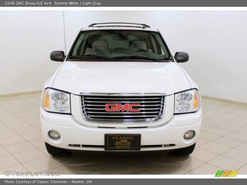 Summit White / Light Gray 2008 GMC Envoy SLE 4x4