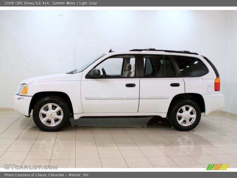 Summit White / Light Gray 2008 GMC Envoy SLE 4x4