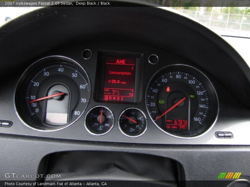 Deep Black / Black 2007 Volkswagen Passat 2.0T Sedan