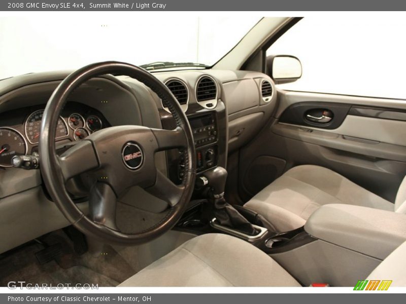 Summit White / Light Gray 2008 GMC Envoy SLE 4x4