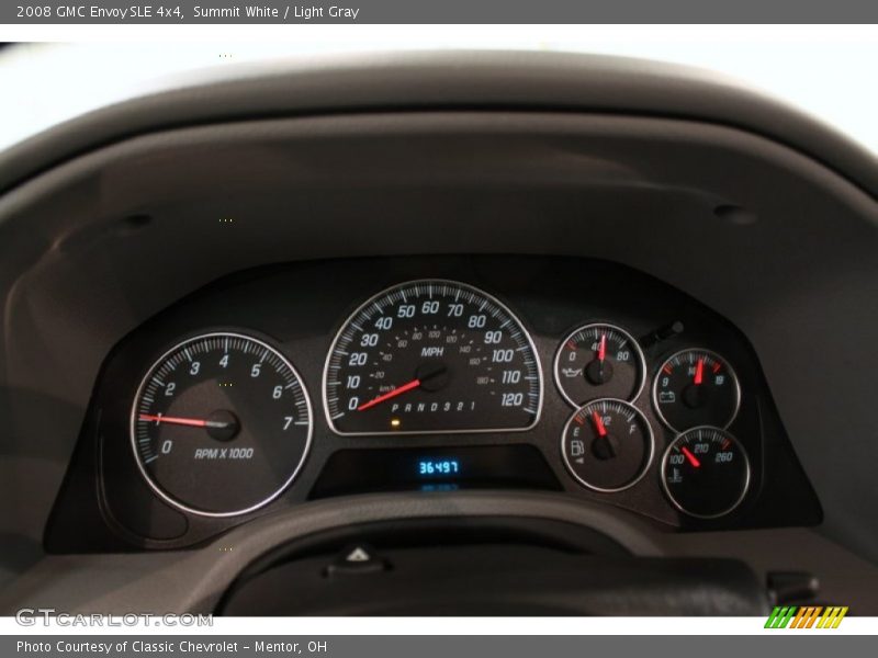 Summit White / Light Gray 2008 GMC Envoy SLE 4x4