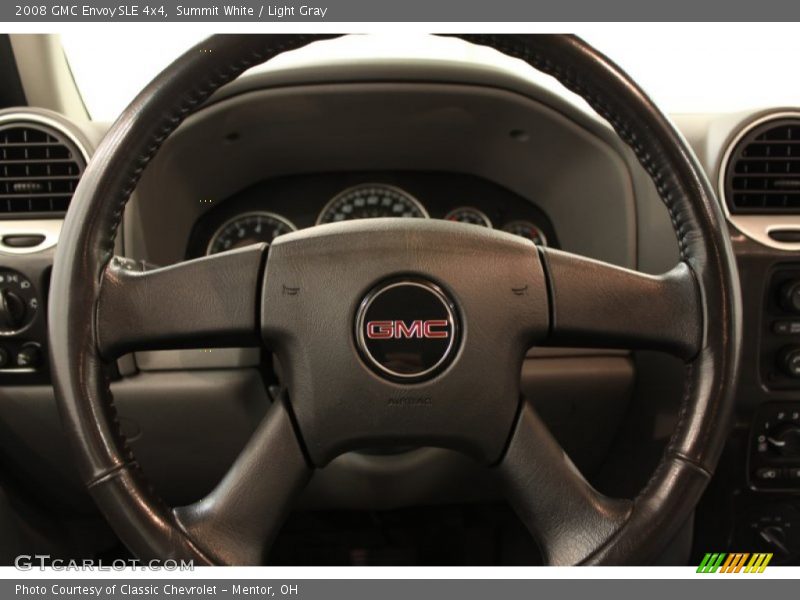 Summit White / Light Gray 2008 GMC Envoy SLE 4x4