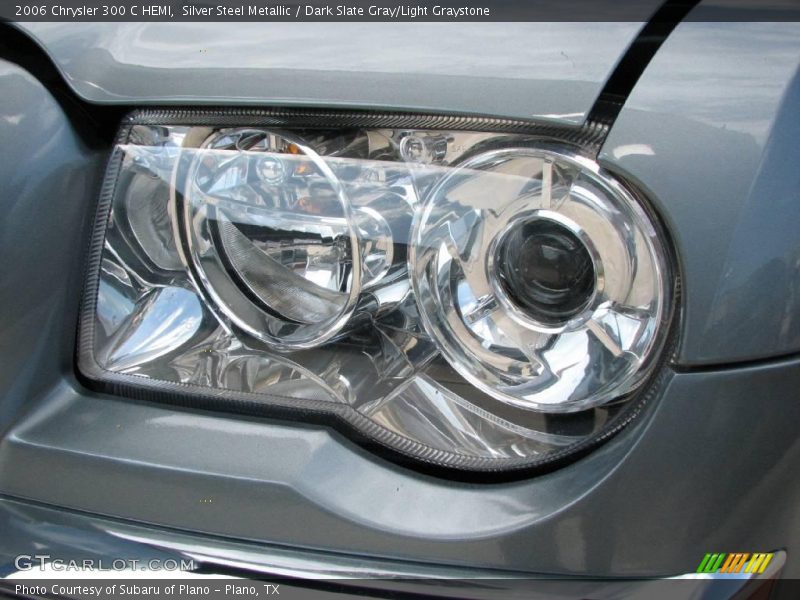 Silver Steel Metallic / Dark Slate Gray/Light Graystone 2006 Chrysler 300 C HEMI