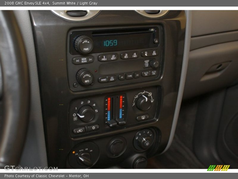 Summit White / Light Gray 2008 GMC Envoy SLE 4x4