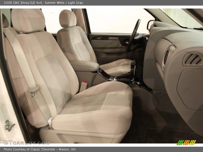 Summit White / Light Gray 2008 GMC Envoy SLE 4x4