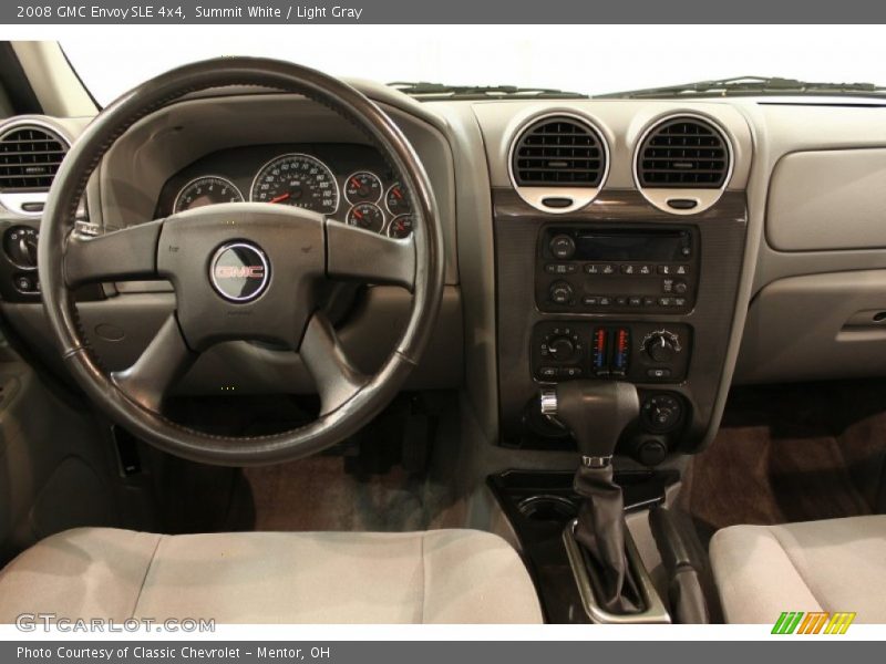 Summit White / Light Gray 2008 GMC Envoy SLE 4x4