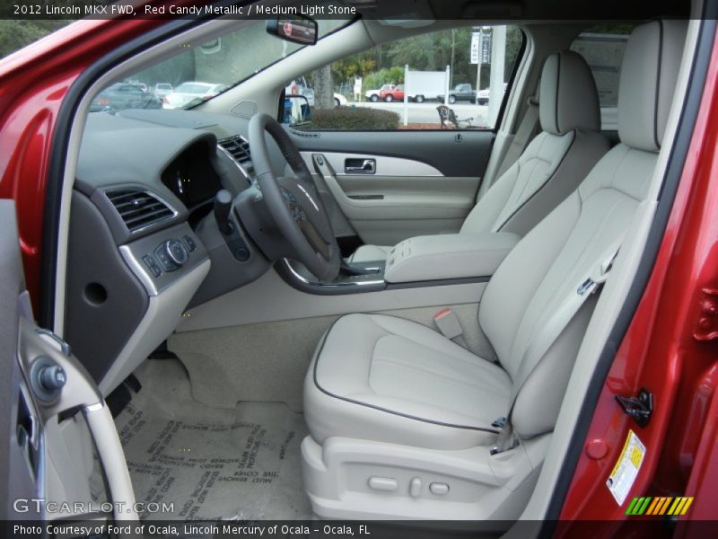Red Candy Metallic / Medium Light Stone 2012 Lincoln MKX FWD