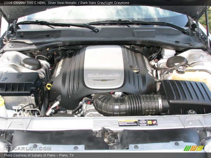 Silver Steel Metallic / Dark Slate Gray/Light Graystone 2006 Chrysler 300 C HEMI