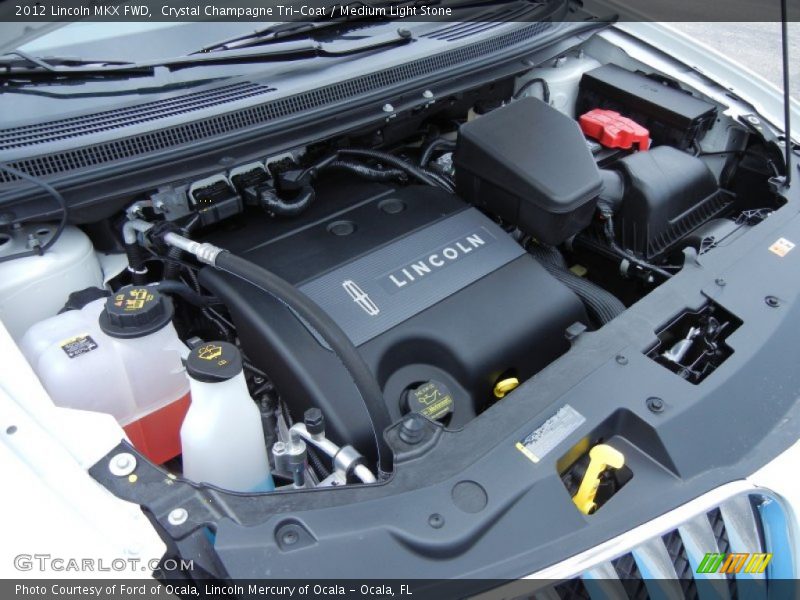  2012 MKX FWD Engine - 3.7 Liter DOHC 24-Valve Ti-VCT V6