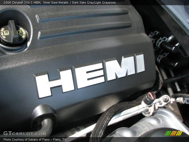 Silver Steel Metallic / Dark Slate Gray/Light Graystone 2006 Chrysler 300 C HEMI