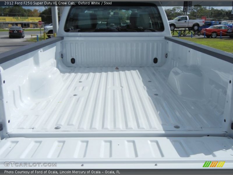 Oxford White / Steel 2012 Ford F250 Super Duty XL Crew Cab