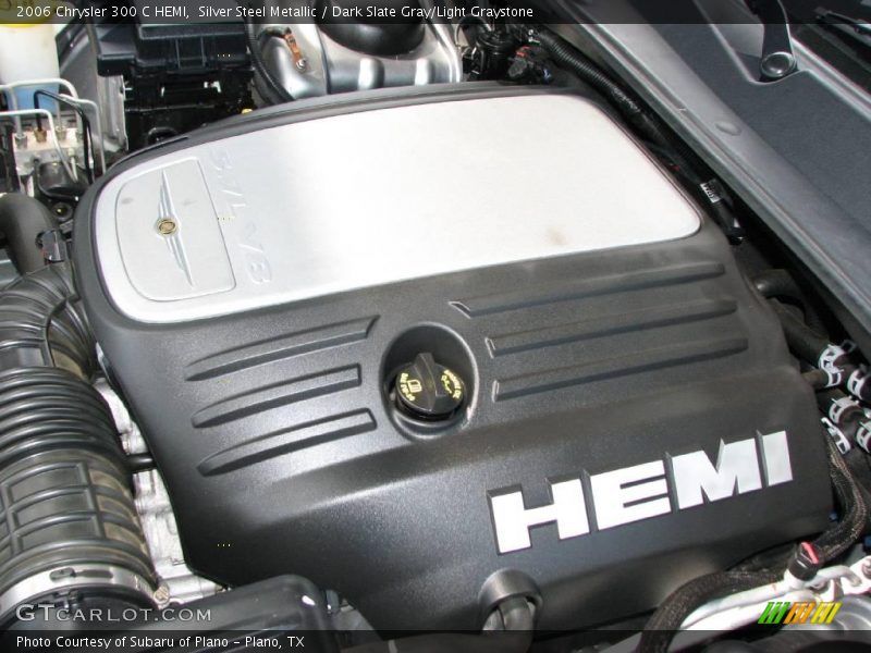 Silver Steel Metallic / Dark Slate Gray/Light Graystone 2006 Chrysler 300 C HEMI