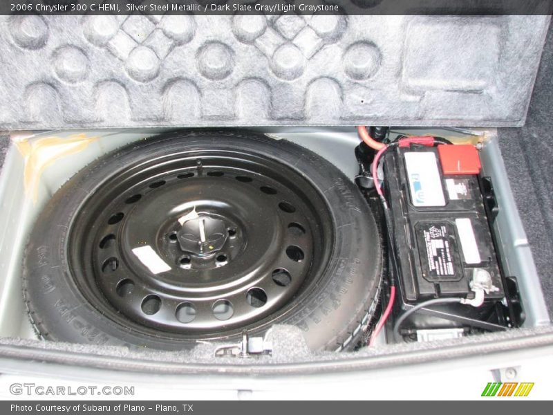 Silver Steel Metallic / Dark Slate Gray/Light Graystone 2006 Chrysler 300 C HEMI
