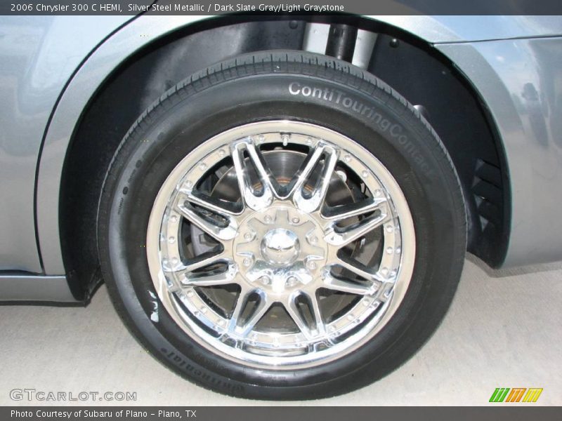 Silver Steel Metallic / Dark Slate Gray/Light Graystone 2006 Chrysler 300 C HEMI