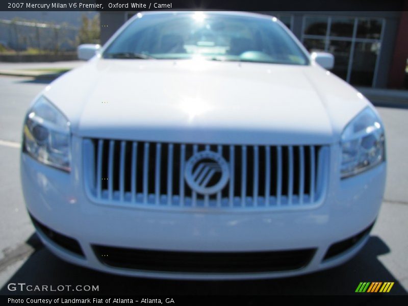 Oxford White / Camel 2007 Mercury Milan V6 Premier