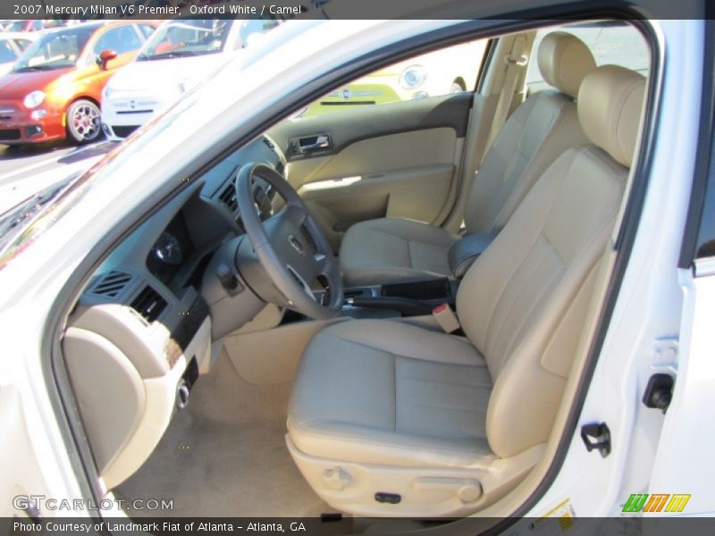 Oxford White / Camel 2007 Mercury Milan V6 Premier